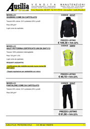 CATALOGO AUSILIA PLUS - ABB. PROTEZIONE CIVILE 1 D.D. 350